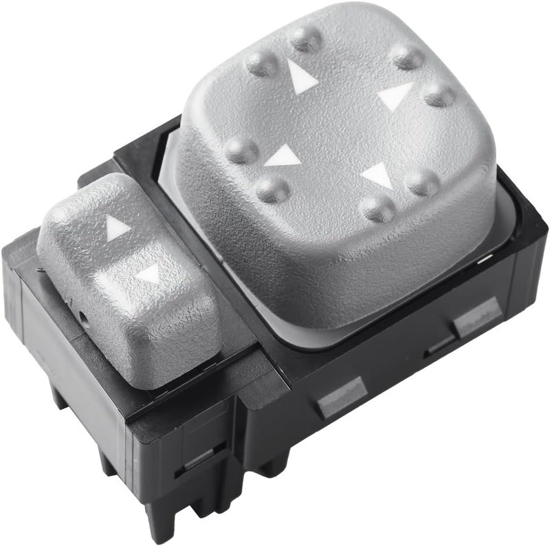 SOAESCN 19259976 Power Mirror Switch Driver Side for 1998-2005 Chevy Blazer S10, 1998-2004 GMC Jimmy Sonoma, 1998-2001 Oldsmobil Bravada Rear Mirror Remote Control Switch, 15720520, 15013100, 901126 - Image 5